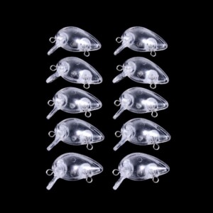 Korpus wobler szczupak sandacz okoń zrób to sam do malowania 3cm 1.2g 10szt - miniatura 6