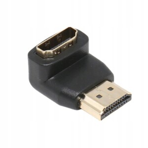 Adapter kątowy przejściówka hdmi 4k 60hz 3d ether - miniatura 4