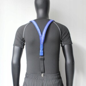 Zestaw szelki i mucha led świecący komplet na imprezę sylwestra wesele rgb - miniatura 10