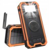 Powerbank solarny 4xusb 20000mah 20w indukcja ip65 - miniatura 7