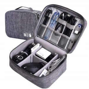 Organizer torba na kable karty dyski ładowarki usb
