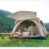 Namiot kempingowy rodzinny camping wodoodporny 7 osobowy 380x260x200 cm - miniatura 16