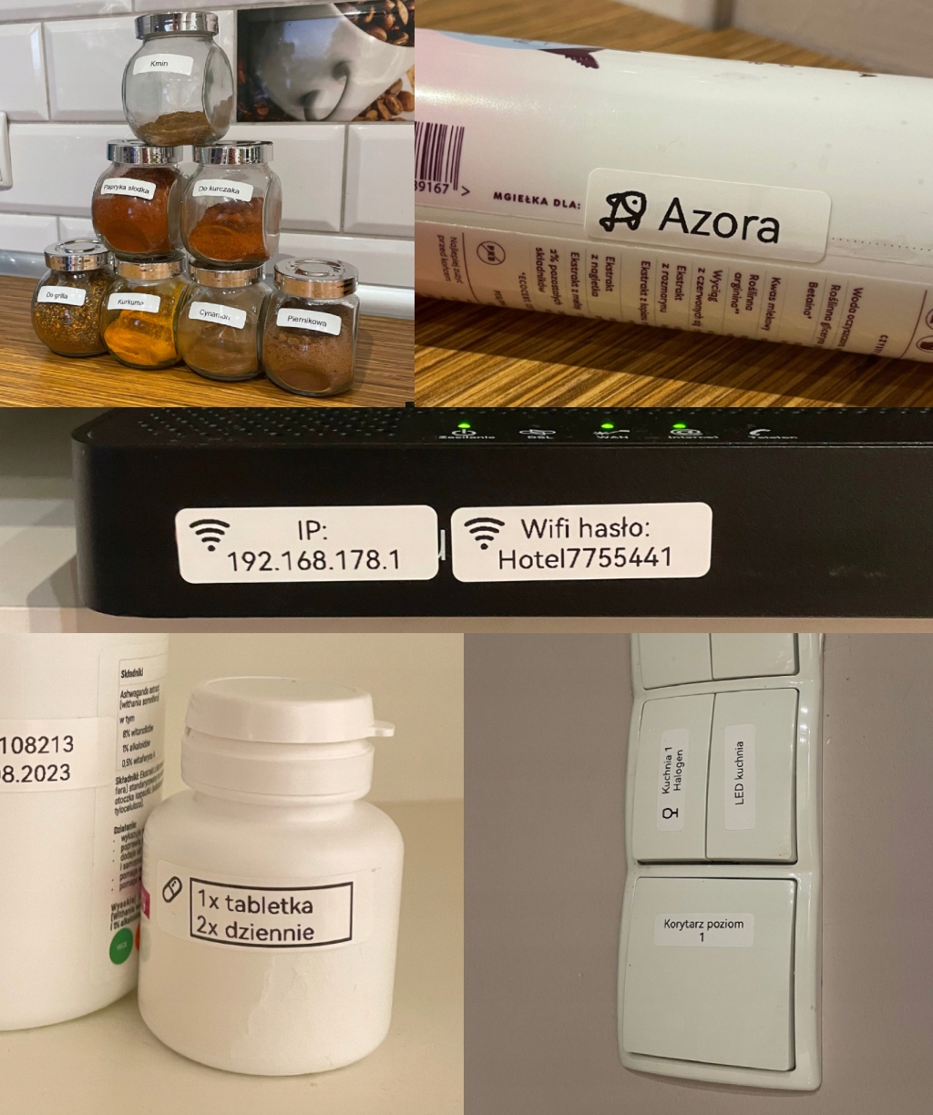 Niimbot d110 drukarka termiczna etykiety ean blue - zdjęcie 14