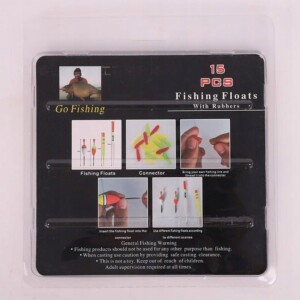 Zestaw spławików wędkarskich 15 sztuk na jeziora rzeki stawy uniwersalne - miniatura 10