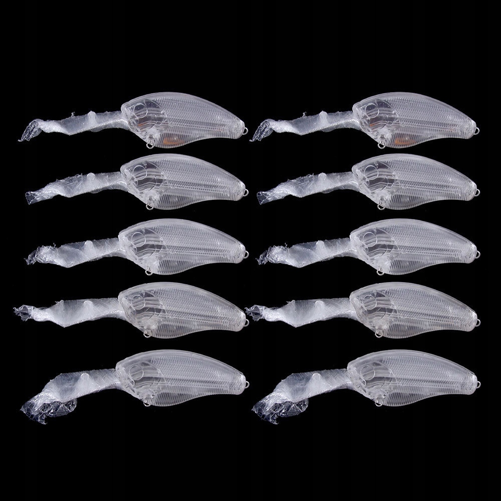 Korpus wobler szczupak sandacz okoń zrób to sam do malowania 9cm 10g 10szt - zdjęcie 6