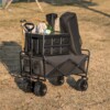 Wózek terenowy plażowy turystyczny zakupy transportowy stoł 200kg koła 10cm - miniatura 10