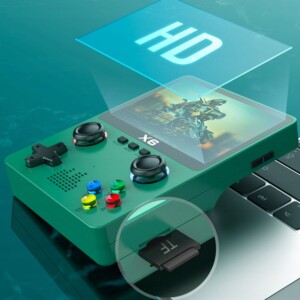 Konsola retro tv emulator linux poręczna 10.000 gier 11 symulatorów czarna - miniatura 3