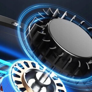 Wiatrak mobilny turystyczny usb wentylator kemping sportowy na pasek upał - miniatura 14