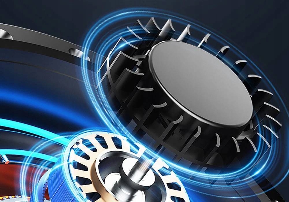 Wiatrak mobilny turystyczny usb wentylator kemping sportowy na pasek 24h - obrazek 14