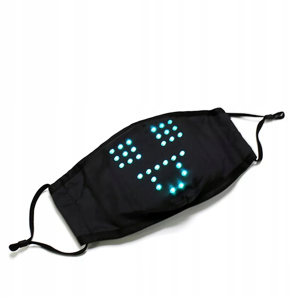 Maska led rozpoznawanie głosu usb pm2.5 n95 ffp2 - zdjęcie 11