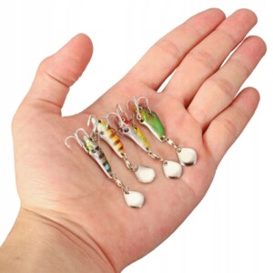 Wobler paproch błystka okoń szczupak metal 3g 3cm - miniatura 2