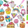 Haft diamentowy 5d zestaw dzieci najklejki puzzle - miniatura 1