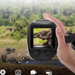 Noktowizor 7-poziomów do 800m 5x zoom led fullhd 1080p usb cyfrowy 128gb - miniatura 8