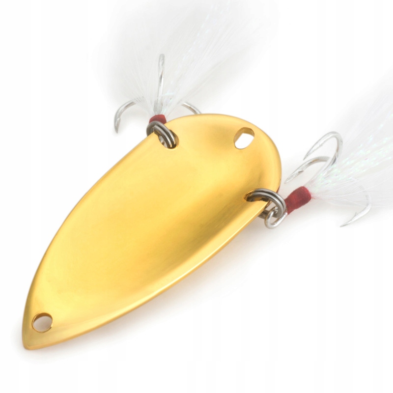 Błystka blacha przynęta wędkarska szczupak sandacz 15g 5,1cm 2 kotwice - obrazek 6