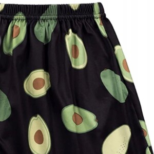 Piżama damska prezent na walentynki dla dziewczyny dwuczęściowa awokado xl - miniatura 3