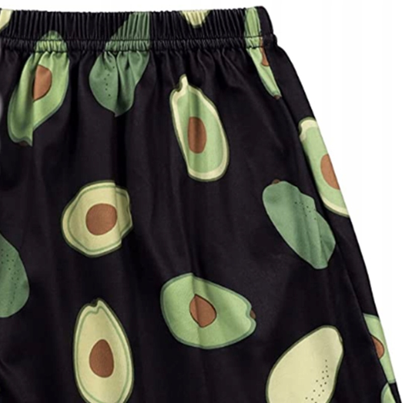 Piżama damska prezent na walentynki dla dziewczyny dwuczęściowa awokado xl - zdjęcie 3