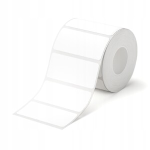 Niimbot etykiety naklejki oryginalne 45x20mm 320szt białe do serii b - miniatura 1