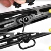 Montaż zawieszenia do szyny m-lok qd uchwyt obrotowy adapter ar15 + klucz - miniatura 8