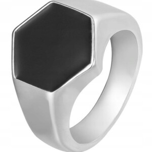 Sygnet unisex do grawerowania stal 316l eu22 us10 - miniatura 1