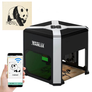 Grawer laserowy 3w drewno plastik papier skóra bluetooth k6 usb ios android