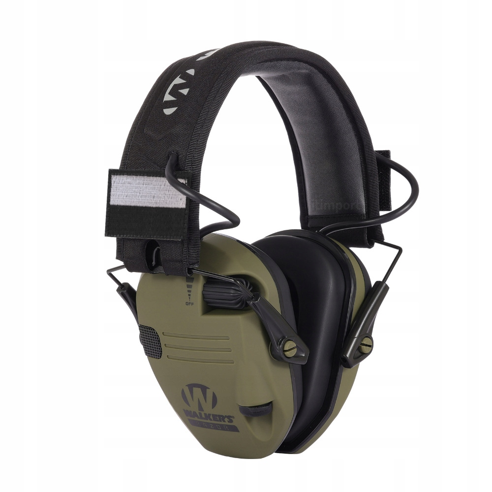 Walkers ochronniki słuchu aktywne razor slim fat strzeleckie + flaga polski