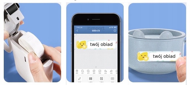 Niimbot drukarka termiczna naklejki bezprzewodowa - obrazek 7