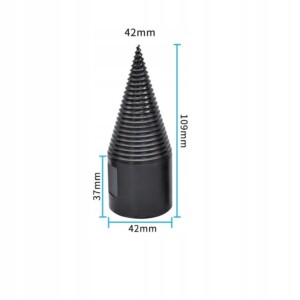 Świder łuparka do drewna stożek 42mm wiertło xl - miniatura 12