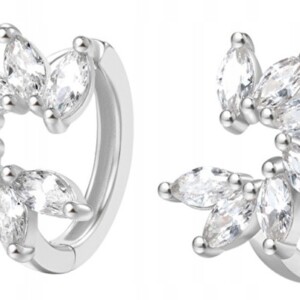 Kolczyki miedziane modne klasyczne k15 srebrne