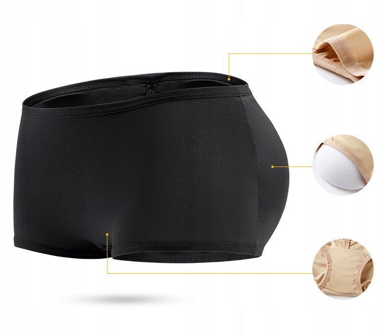 Spodenki szorty korygujące wyszczuplające wkładki - zdjęcie 8