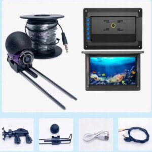 Kamera podwodna sonda wędkarska rybacka nurków poszukiwawcza ips 4.3" 20m - miniatura 8
