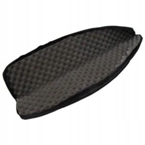 Pokrowiec futerał torba gąbką broń karabin strzelbę magazynki czarna 96cm - miniatura 4