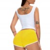 Szorty damskie sportowe wygodne spodenki żółte l - miniatura 7