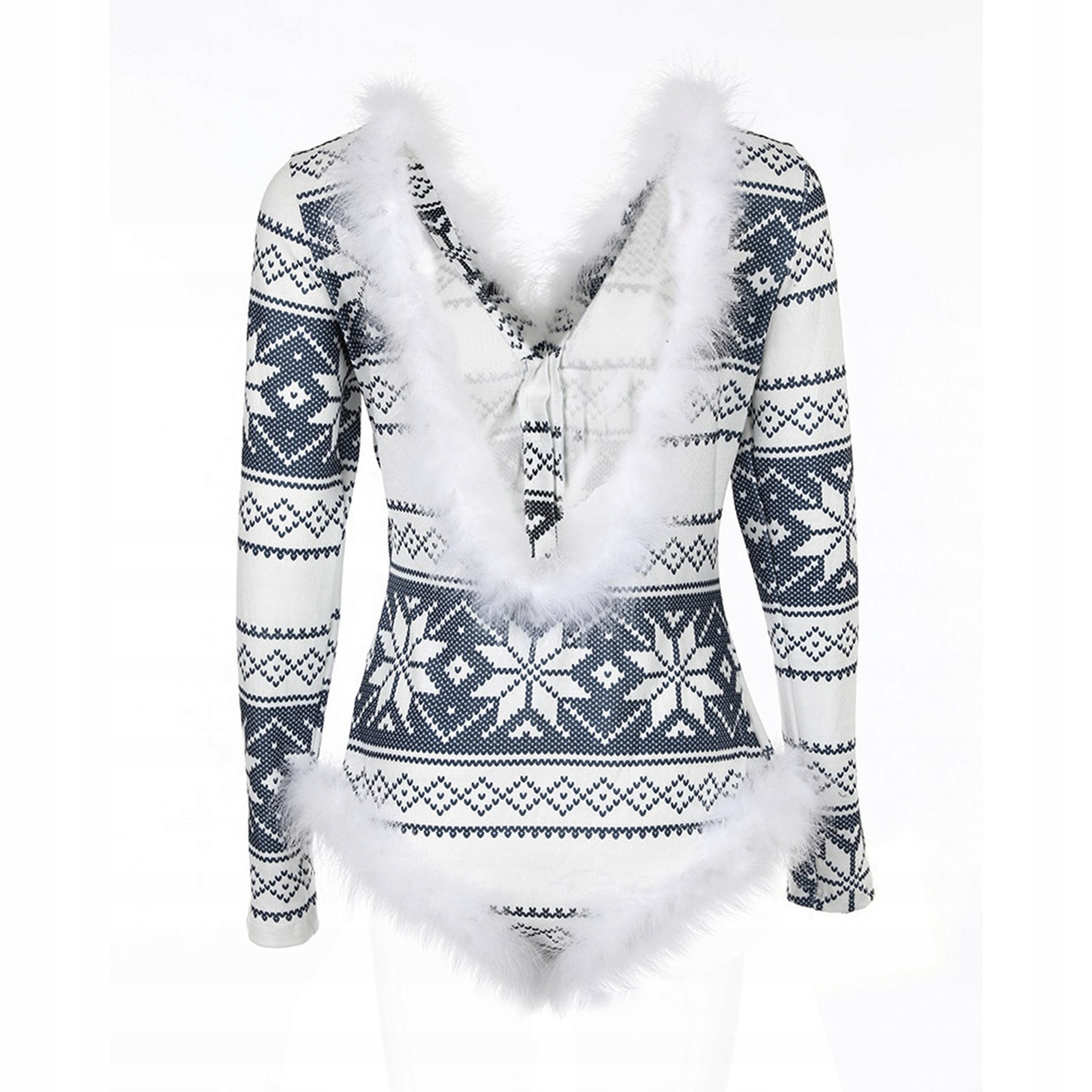 Piżama damska prezent na walentynki dla dziewczyny pluszowa zimowe wzory s