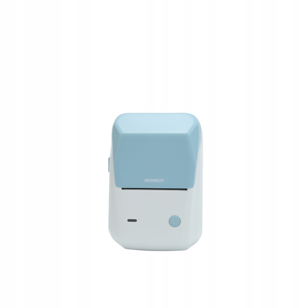 Niimbot b1 drukarka termiczna naklejki bluetooth biało niebieska nowa +rolk - obrazek 7