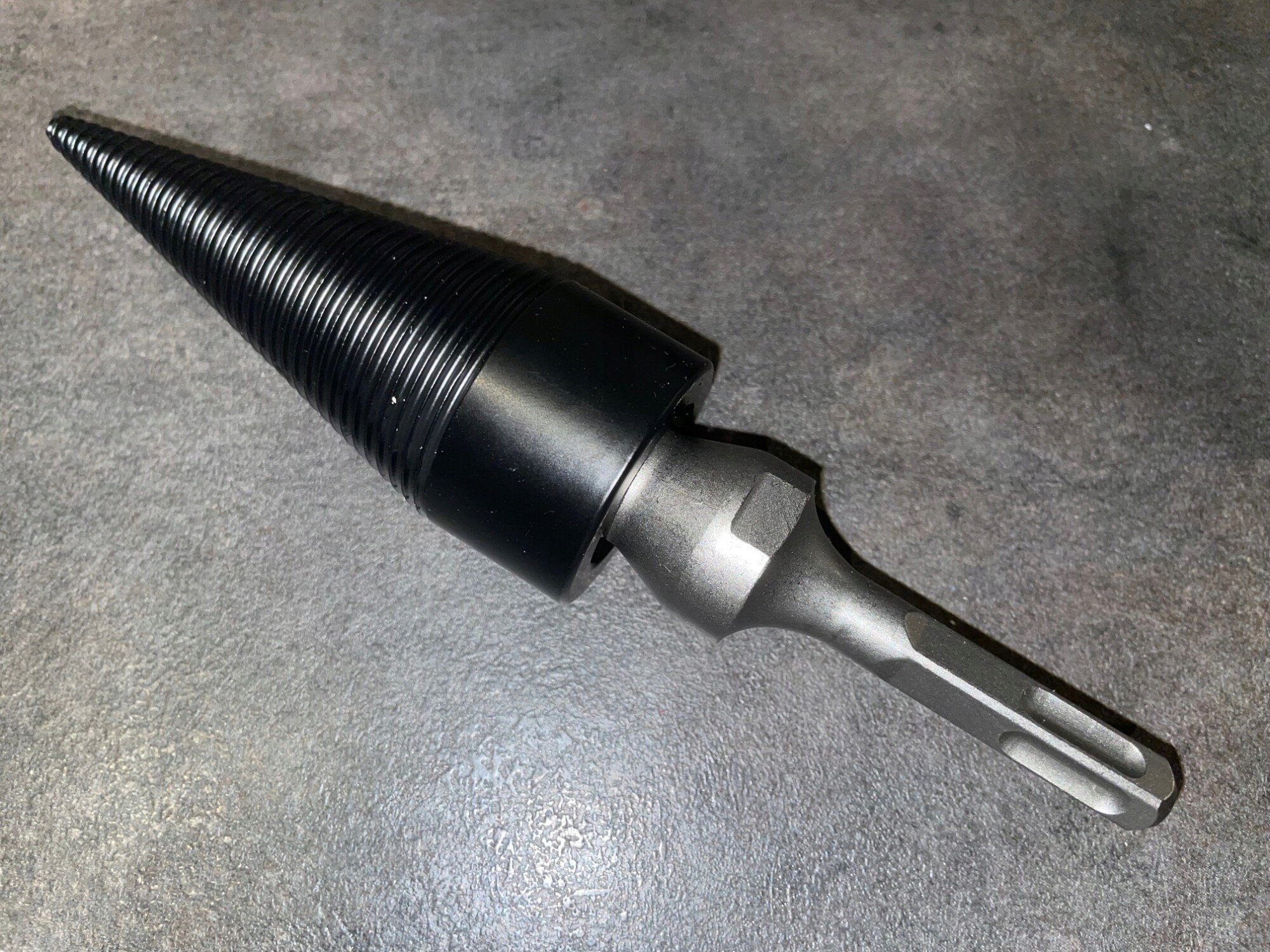 Świder łuparka do drewna stożek 45mm wiertło xxxl - obrazek 8