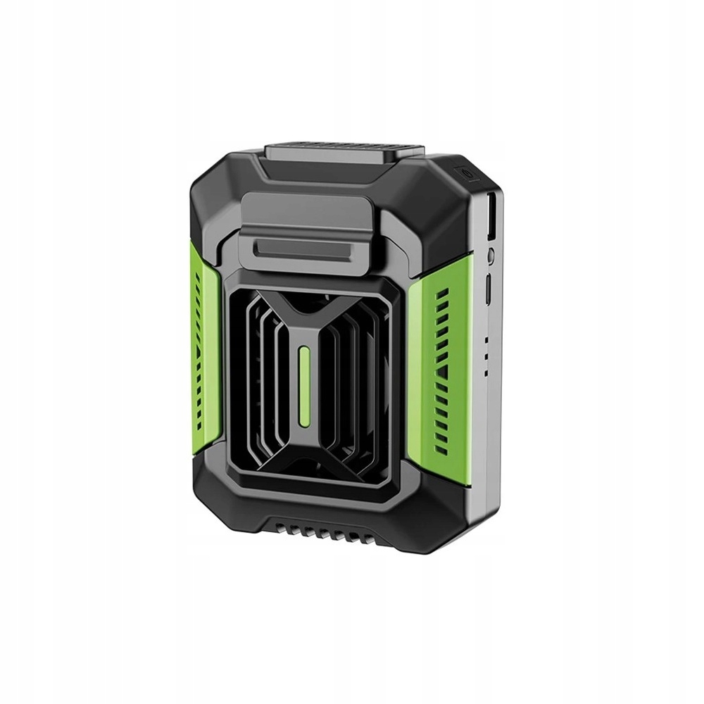 Wiatrak mobilny turystyczny usb wentylator kemping sportowy na pasek 24h