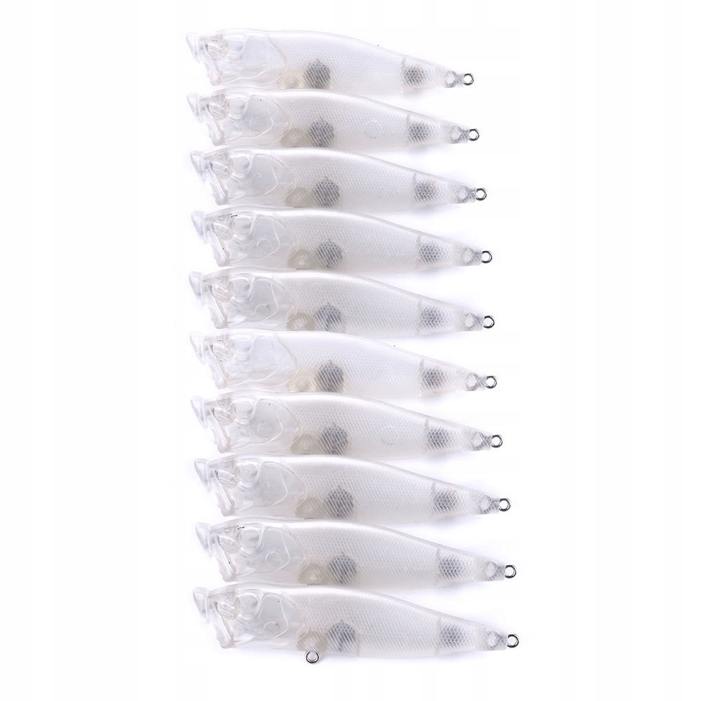 Korpus wobler szczupak sandacz okoń zrób to sam do malowania 9cm 10,5g 10x - zdjęcie 1