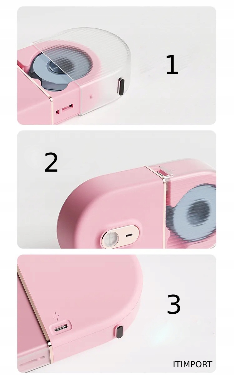 Niimbot b16 drukarka termiczna naklejki bluetooth +2 rolki gratis - obrazek 11