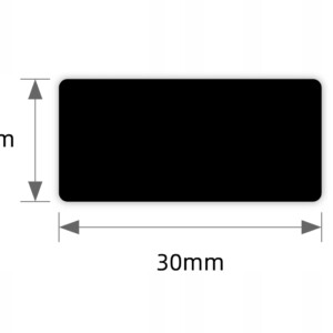 Niimbot do drukarki b18 n1 14*30 czarne biały wydruk - miniatura 2