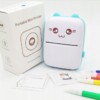 Mini drukarka termiczna dzieci kot zdjęcia notatki - miniatura 15