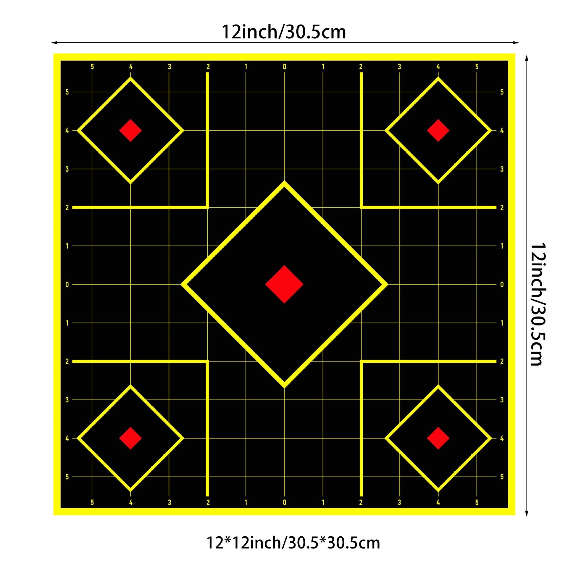 Tarcze strzeleckie rozpryskowe samoprzylepne splatter widoczne 30,5cm 10szt - obrazek 2
