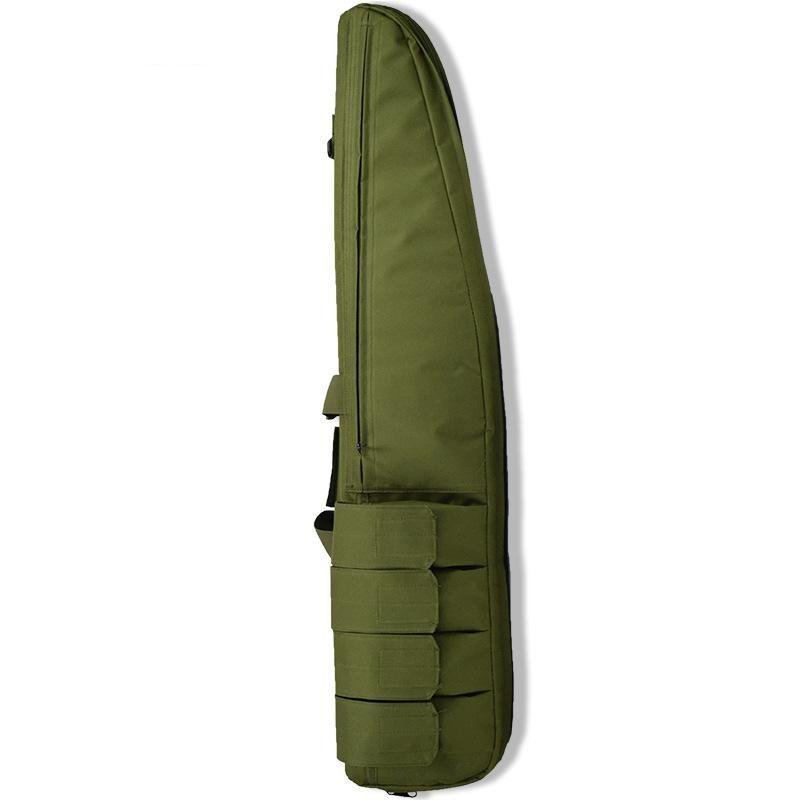 Pokrowiec futerał torba gąbką broń karabin strzelbę magazynki green 96cm - obrazek 3