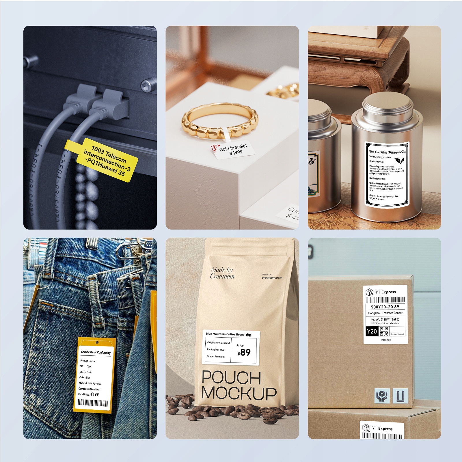 Mobilna drukarka termiczna etykiety naklejki niimbot k3 listy przewozowe - obrazek 9