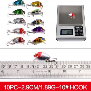 Zestaw woblerów na szczupaka sandacz okoń przynęty 56szt 2-8.5g 3-10cm - miniatura 10