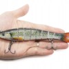 Wobler szczupak sandacz łamany f144 złoto-srebrny - miniatura 6