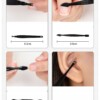 Zestaw do manicure pedicure twarzy podróżny 18 szt xxl czarny cążki etui - miniatura 14