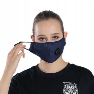 Komplet maska wielorazowa + 6x filtr pm 2.5 węgiel