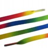 Sznurówki do butów tęczowe para tęcza lgbt kolorowe 100cm - miniatura 7