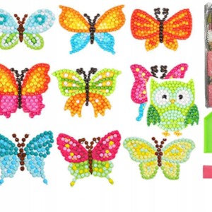 Haft diamentowy 5d zestaw dzieci najklejki puzzle