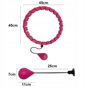 Hula hop odchudzające brzuch wyszczuplające sport - miniatura 3